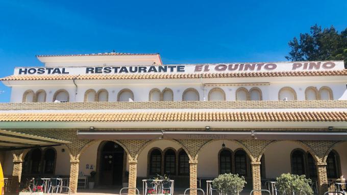Hostal Quinto Pino Chipiona Εξωτερικό φωτογραφία